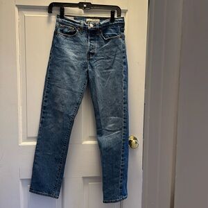 Levi’s wedgie straight jeans pants ladies size 24